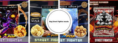 street fighter snacks