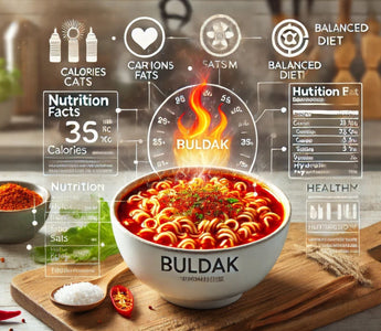 nutrition facts for buldak cups