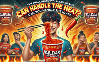 Fun Challenges with Buldak Cup Noodles: Can You Handle the Heat?