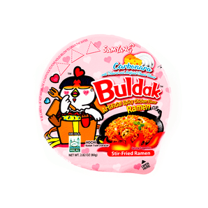 Samyang Buldak Ramen Cup: Carbonara Flavor 80g