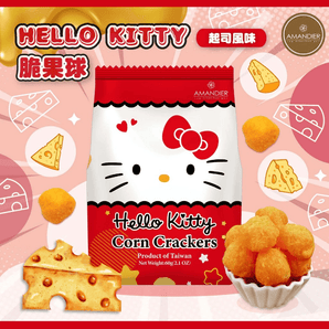 Hello Kitty Corn Crackers 60g