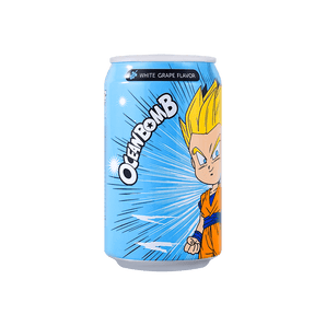 dragon ball sparkling water white grape flavor