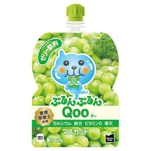 Qoo Soft Jelly Drink Pouch Muscat Flavor 