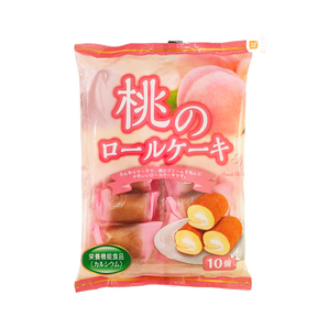 Yamauchi Confectionery  Mini Roll Cake Peach