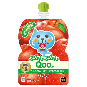 Qoo Soft Jelly Drink Pouch Apple Flavor 