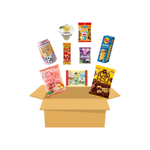 Asian Variety Box - Box of 8-10 FULL SIZE Snacks & Beverages from Asia