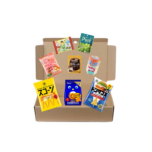 Asian Variety Box - Box of 8-10 FULL SIZE Snacks & Beverages from Asia