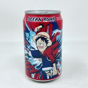 Ocean Bomb can with one piece anime on it