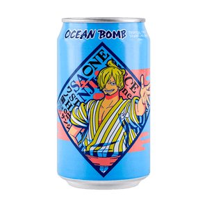 Ocean Bomb  One Piece Sparkling Water Tropical Fruits Flavor