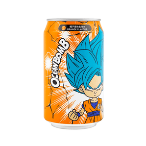 dragon ball sparkling water orange flavor