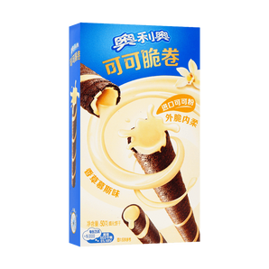 Oreo Mini Cocoa Crunch Roll Vanilla Mousse Flavor 50g