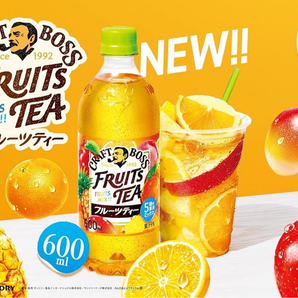 Suntory Craft Boss Fruit Tea 600ml Made in Japan