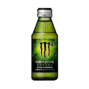 Monster Energy Drink M3 Glass Bottle 150ml made in Japan